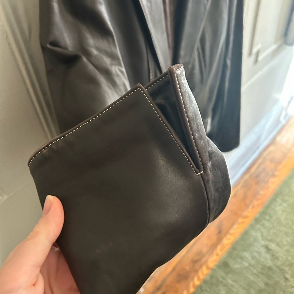 Vintage Context Brown Leather Jacket - image 3